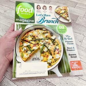 food network Magazine 2024 April / May -‎ Lets Have Brunch